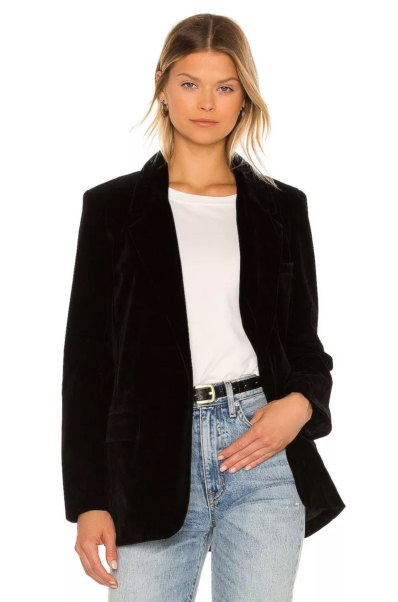 NEW Size L BB Dakota by Steve Madden Crush A Lot Blazer Black REVOLVE MSRP 98