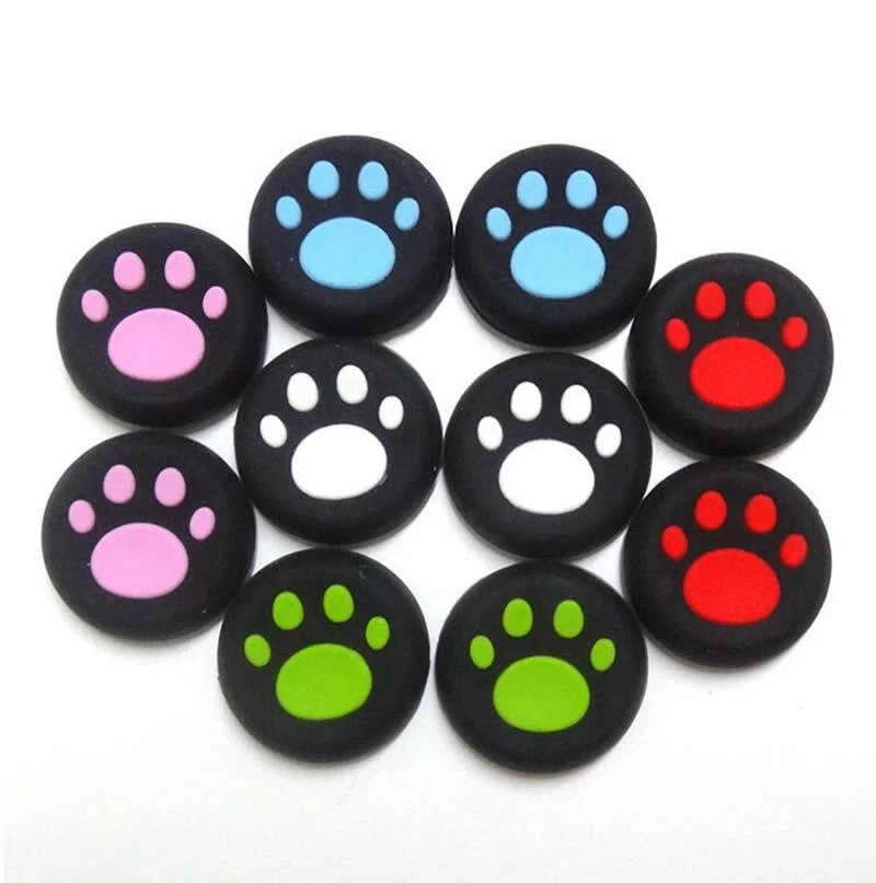 100 x Grip Cap Cover Thumb Stick For PS5 PS4 PS3 Xbox 360 One Cat Paw Claw - Image 3 of 4