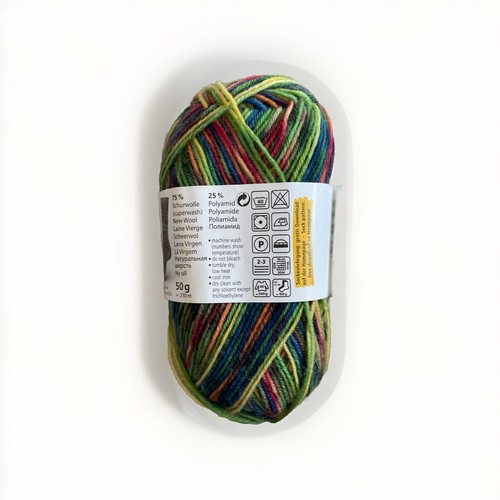 4 Skeins Regia Italian Wool & Poly Fingering Sock Yarn Color Variety New - 第 9/9 張圖片