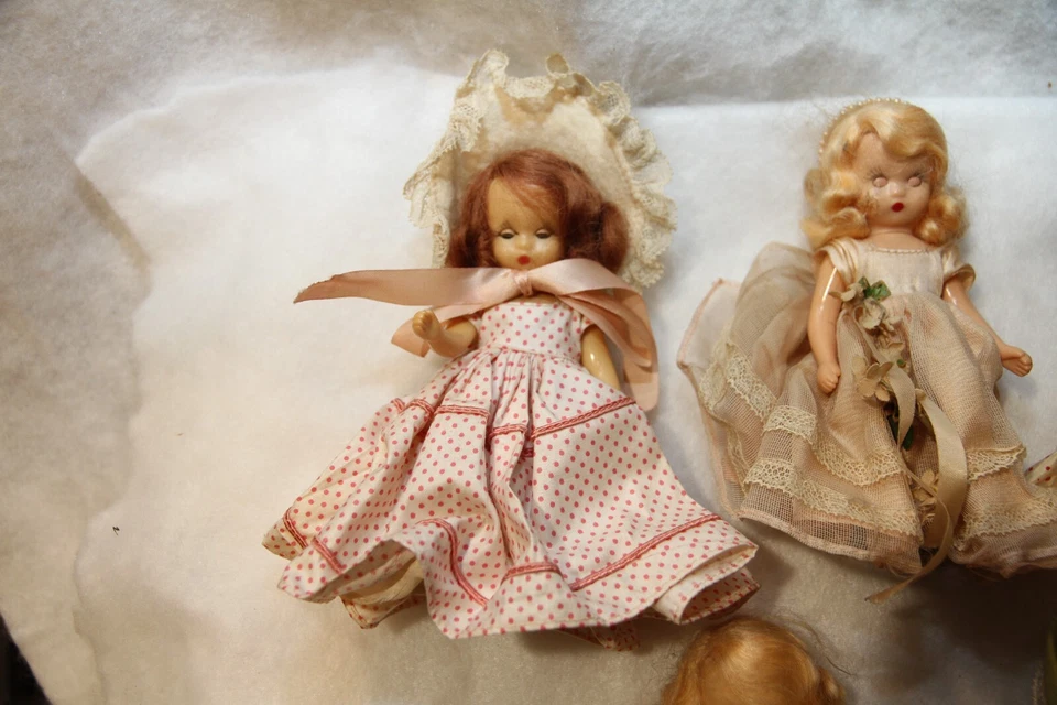 MUÑECAS NANCY ANN CUENTOS VINTAGE - Lote de 5 Muñecas Bisque 5.5" Ver Fotos Foto 2 de 4