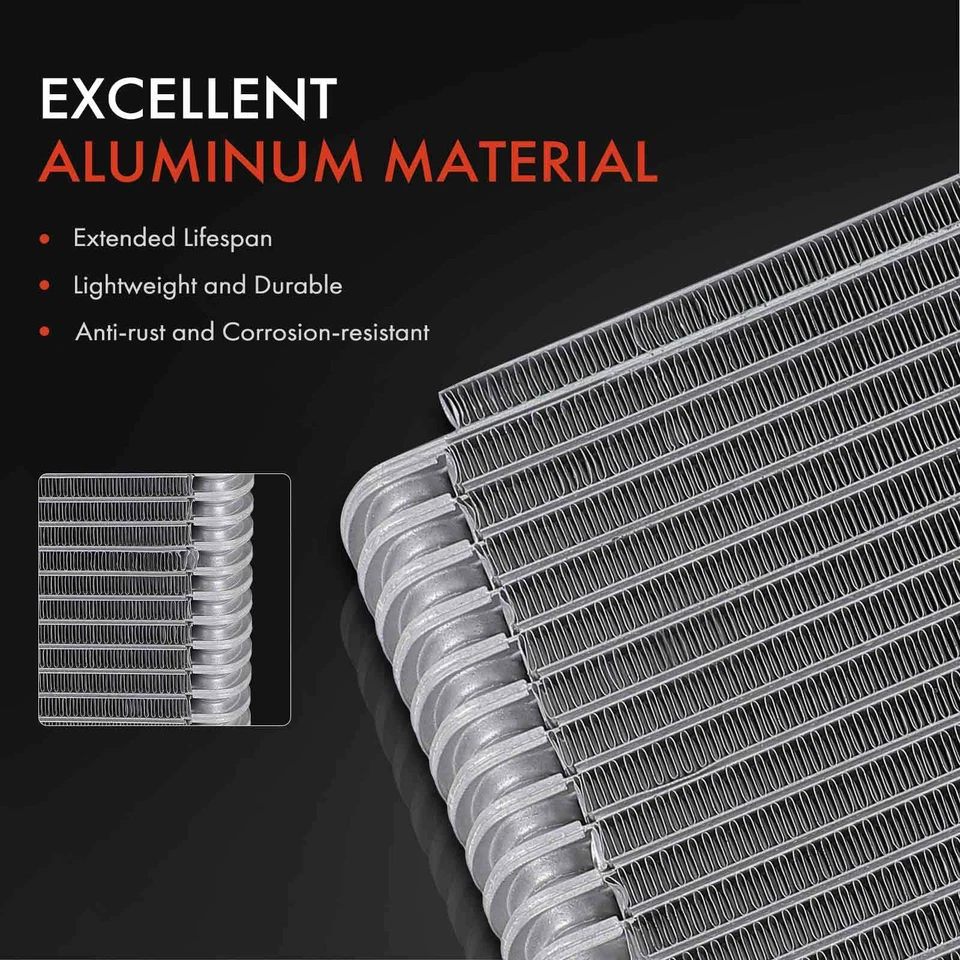 Núcleo evaporador de aire acondicionado delantero para Chevrolet G10 G20 GMC G1500 G2500 G3500 1980-1984 Foto 3 de 4