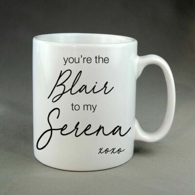 GOSSIP GIRL TV SHOW TASSEN GESCHENKSET - WEIHNACHTEN GEBURTSTAG BESTE FREUNDIN SCHWESTER