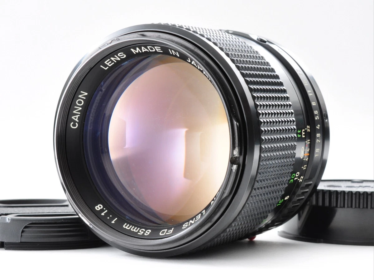 Canon FD f/1.8 Camera Lenses 85mm Focal for sale | eBay