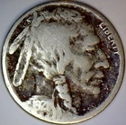 1921s Buffalo Nickel Better KEY Date Coin # 1921 S    NR AUCTION