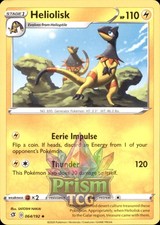 Heliolisk 64/192 Uncommon Rebel Clash Pokemon