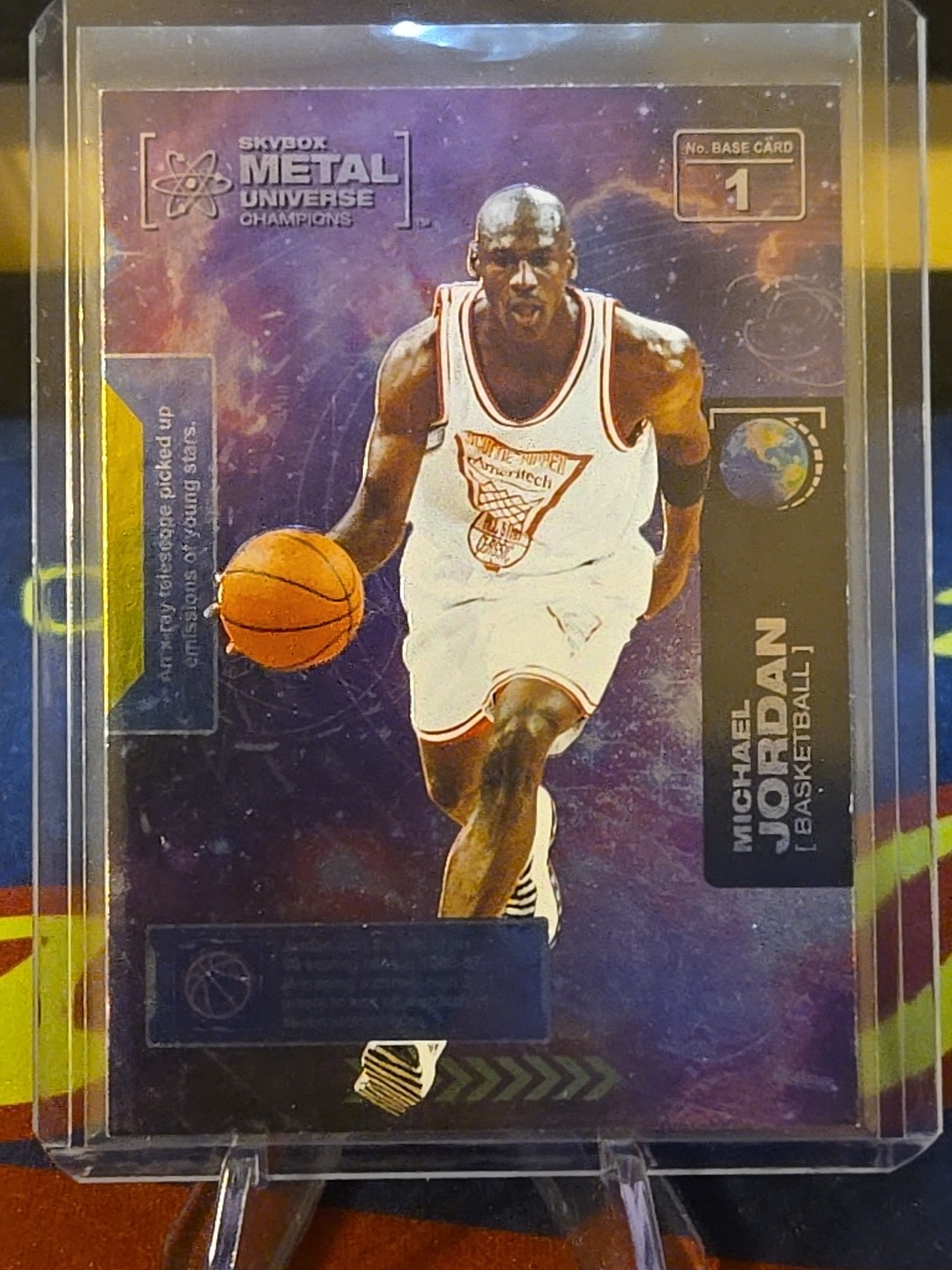 2021 Skybox Metal Universe Champions - Michael Jordan #1 Spectrum