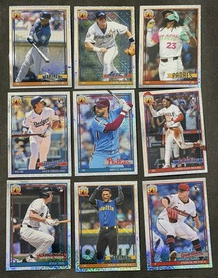 2026 Topps Series 1 - Chrome Silver Pack 1991 - Pick your Cards