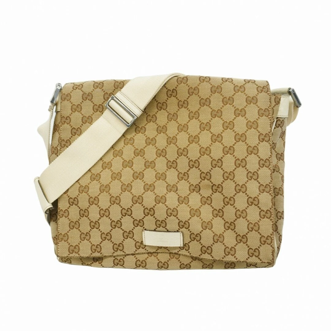 Sac à bandoulière en toile Gucci GG 146236
