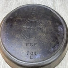 Vintage Griswold Cast Iron Skillet No. 8 704 E