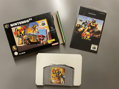 Blast Corps Nintendo 64 OVP PAL CiB N64 mit Anleitung Komplett