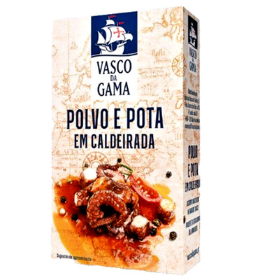 VASCO DA GAMA 3 CANS OF PORTUGUESE OCTOPUS AND POTA IN RAVIGOT SAUCE 120G