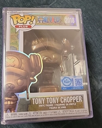 Tony Tony Chopper #2018 Bronze One Piece Funko Pop Plus w/Hard Pop Protector NEW