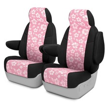 Coverking Cr-grade Neoprene 1st Row Black Hawaiian Pink Custom Seat Covers