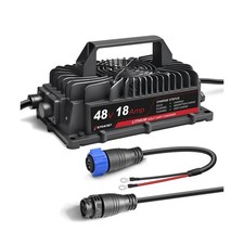 18AMP Lithium Golf Cart Battery Charger for 48 Volt/58.4V 51.2V LiFePO4 Bat...