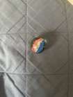 VTG Shooting Marble Red White Blue Clear Fourth of July Cats Eye? USA Patriotic  — photo 2