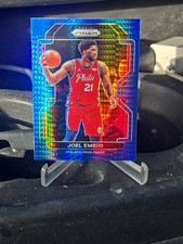 2021-22 Panini Prizm Joel Embiid Blue Pulsar Prizm Factory Set