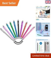 Lightweight Aluminum 10 Pack Stylus Pens for Easy Use - 20 Extra Tips Included