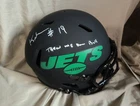 Keyshawn Johnson Signed New York Jets Helmet w/Inscription (Eclipse)PSA