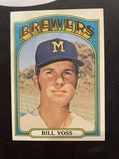 1972 Topps #776 Bill Voss NM-MT Brewers ‘72 Set Builders Ready To Grade—L@@K!!!