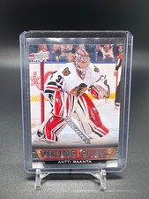 2013-14 Upper Deck #487 Antti Raanta YG RC Young Guns Rookie Chicago Blackhawks