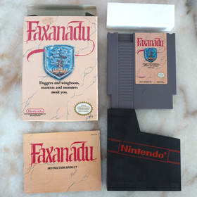 Nintendo NES FAXANADU CIB Complete