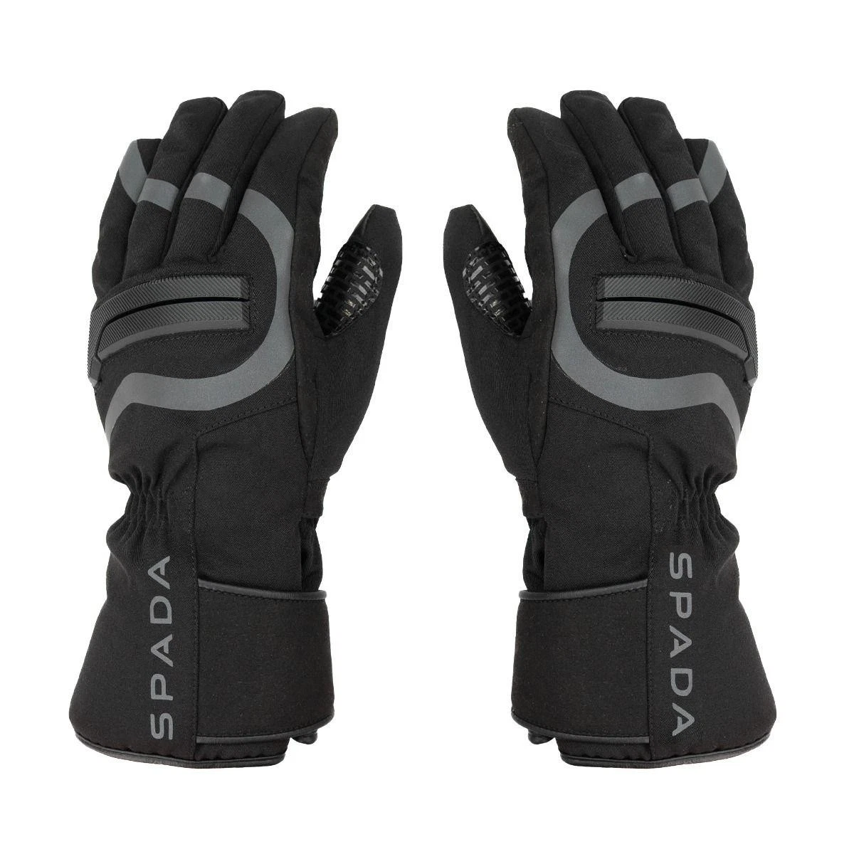 Spada Hunza Rev.2 Motorcycle Motorbike Leather Textile Gloves Waterproof Glove
