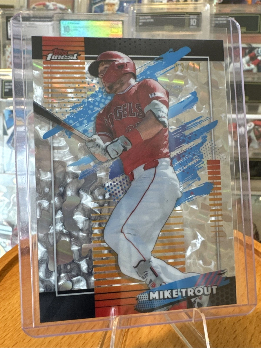 Topps Mike Trout Serial Numbered Baseball Sports Trading Card