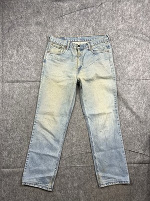 VINTAGE Levi's 630 02 Jeans Men's Straight Leg Light Denim Wash Size 33x34
