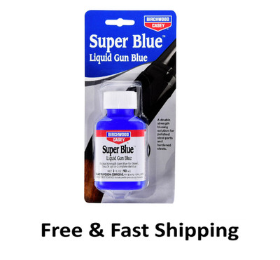 Birchwood Casey SUPER BLUE Liquid Gun Blue FOR BLUEING POLISHED HARDENED STEELS