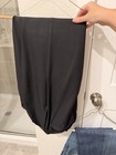 Haggar No-Iron Men's Gray Dress Pants 36W Regular Straight Flat Front Cuffed — photo 2