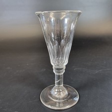 Antique 18thC Drinking Glass Ale? 12.1cm High