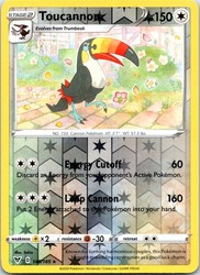 Toucannon 145/185 Vivid Voltage Reverse Holo Rare