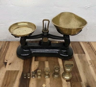 Küchenwaage Waage Waage Waage & 7 Gewichte 