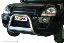 Frontbügel Edelstahl für Hyundai Tucson 2004 - 2014 63mm mit Gutachten