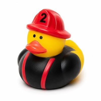 Firefighter Duckie with Red Helmet #2