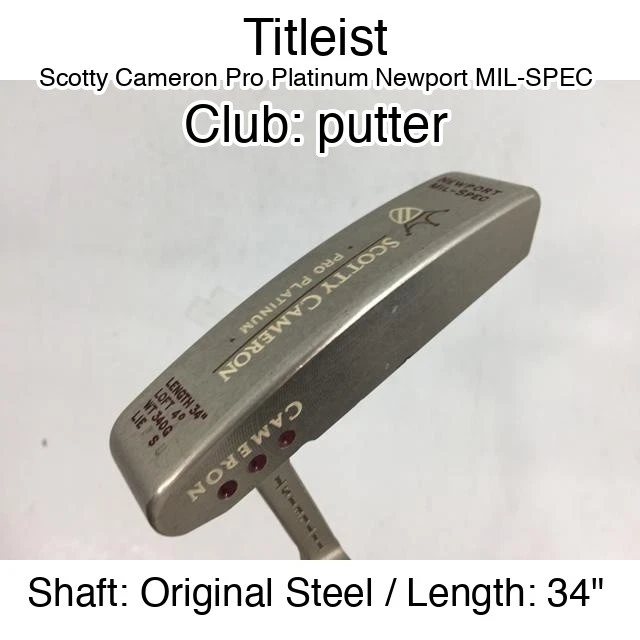 Scotty Cameron Mil Spec for sale - eBay