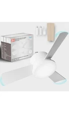 OKYUK Ceiling Fan with Lights with Remote Socket Fanlight