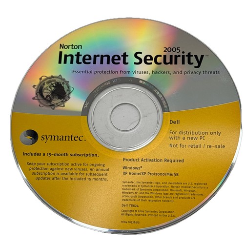 Norton Internet Security With Key Windows 2005 Disc Only - Picture 2 of 6