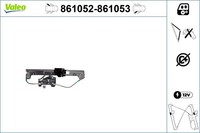 Valeo Fensterheber Elektrisch Hinten Links FüR Ford Focus DAW DBW Da_ HCP DP