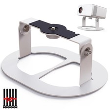 Mini Projector Stand Desktop Mount Angle Adjustable with 1/4 Inch Screw Cable