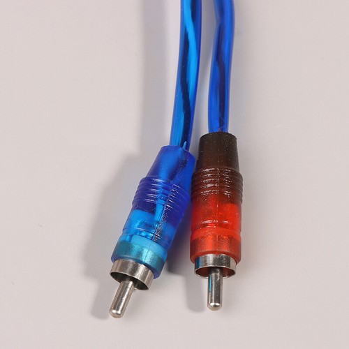 Car Audio RCA Y Splitter 1RCA Female To 2RCA Male Adapter 1Female To 2Male Cord - Photo 5/11
