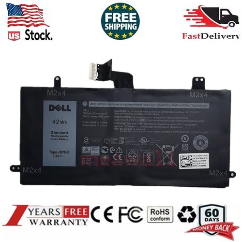Batteria Nuova 42Wh Per Dell Latitude 5285 E 5290 2-in-1 – J0PGR, 7.6V LiPo, Nera