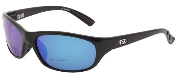 Onos Carabelle 104BG200 BLUE MIRROR Lens Polarized 2.00 Bifocal