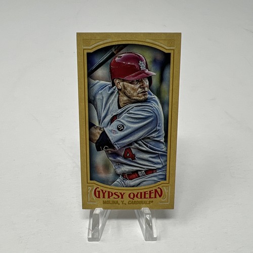 2016 Topps Gypsy Queen Mini Gold parallel, Yadier Molina/50 #102 Kardinäle