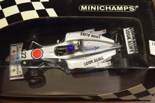 RARE MINICHAMPS 1:18 Jacques Villenueve F1 Honda 2000 Diecast Model 180000022 - Picture 4 of 6