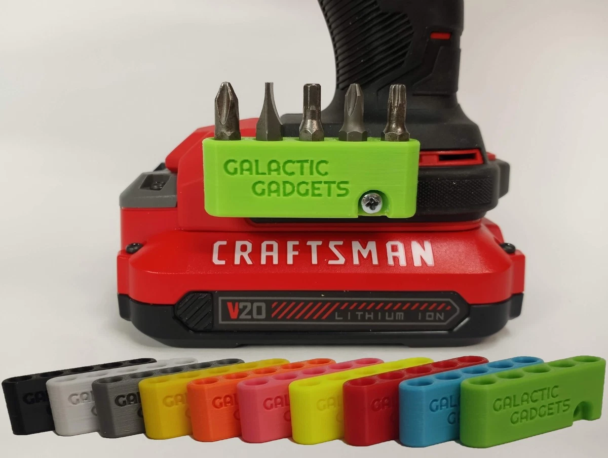 MAGNETIC Bit Holder Craftsman V20 Drill or Driver 5 Slot Drill
