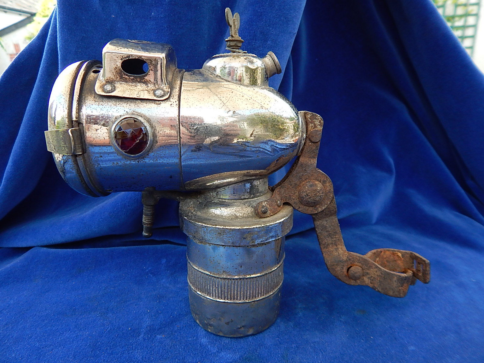 Lampe à Carbure FMC Vintage – Rare Modèle D'occasion