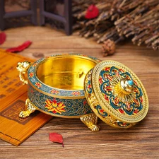 Vintage Incense Burner Holder Censer Luxury Cone Coil Incense Burner Holder