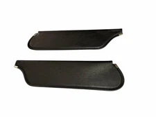 Sunvisor Pair Set for Ford Mustang Coupe Fastback 1964-1966 Black