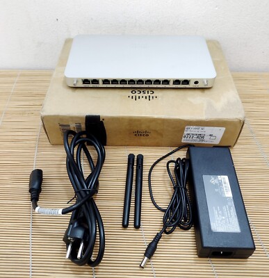 Cisco Meraki MX65W-HW MX65W Cloud Managed Security Appliance Unclaimed in Box